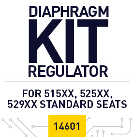 14601 Regulator Diaphragm/O-Ring Kit
