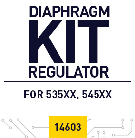 14603 Regulator Diaphragm/O-Ring Kit