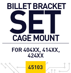 45103 Billet Bracket Set