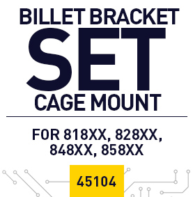 45104 Billet Bracket Set