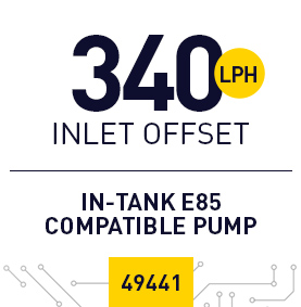 49441 - FUELAB 494 Series In-Tank Fuel Pump