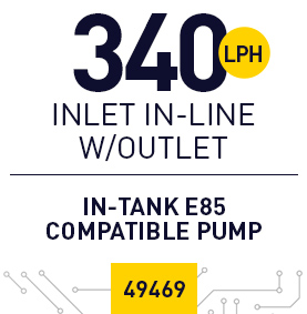49469 - FUELAB 494 Series In-Tank Fuel Pump