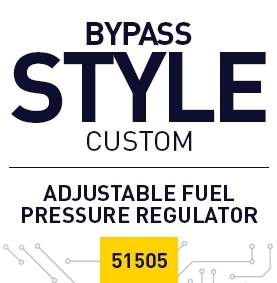 Custom Fuel Pressure Regulator with 10AN Inlets - 51505