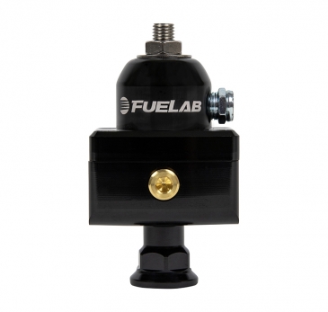 Mini Fuel Pressure Regulator 6AN Inlet / (2) -6AN Outlets/ Large Seat / 1-3 PSI Pressure Range - 57502