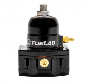 Custom Mini In-Line Fuel Pressure Regulator with Return 6AN Inlet and 6AN Return 10-25 PSID- 54502