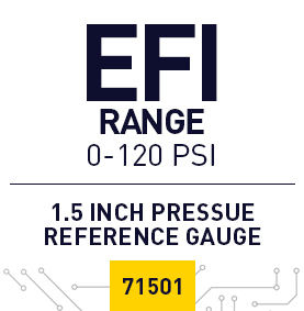 71501 EFI Fuel Pressure Gauge